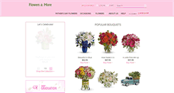 Desktop Screenshot of flowersandmorein.com